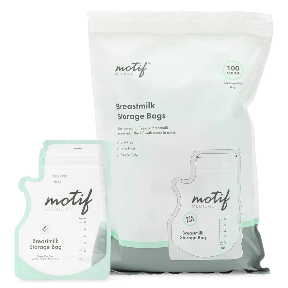 Motif Medical Breastmilk Storage Bags 200 Count